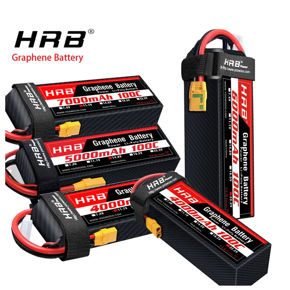 4S Lipo Battery 14.8V 6000Mah - بطارية جرافين 2S 3S 4S 6S