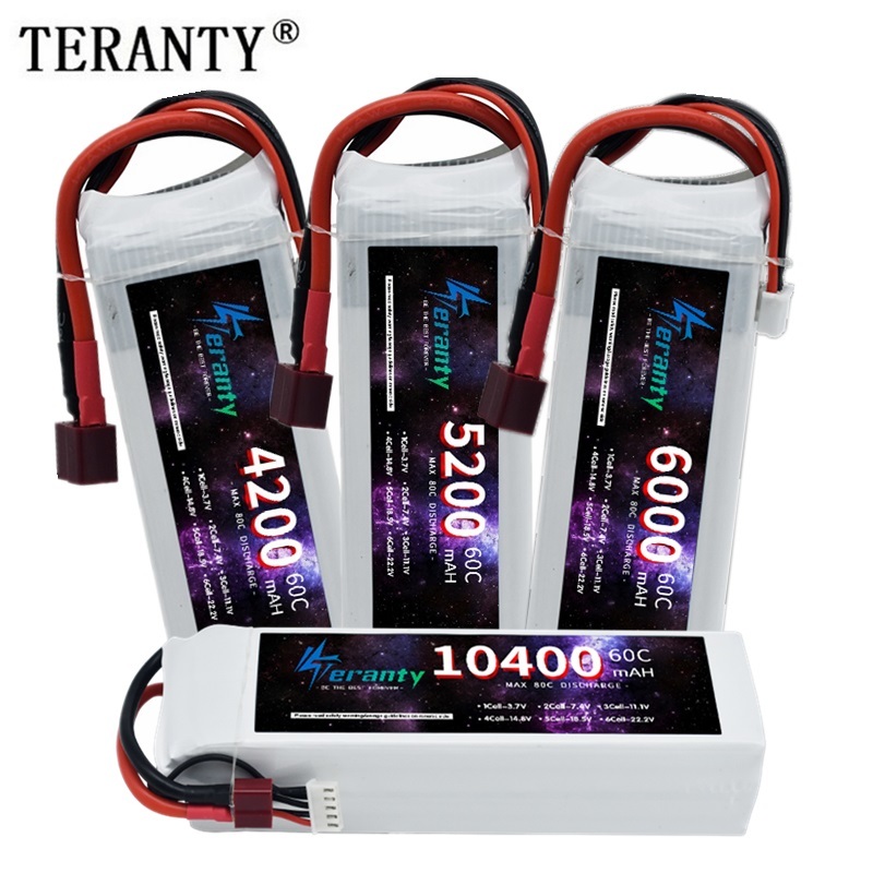 4S Lipo Battery 14.8V 6000Mah - 60C يبو بطارية 14.8V 4S 4200mAh