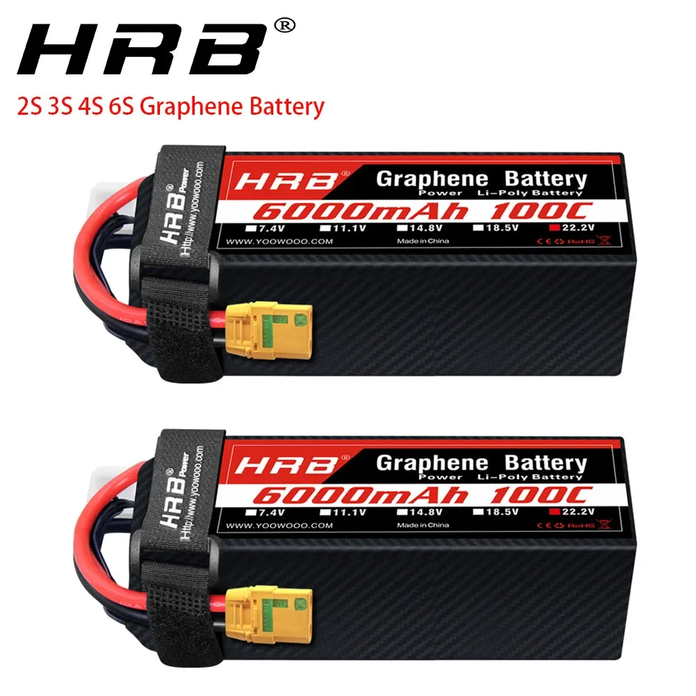 6S Lipo Battery 22.2V 5000Mah - 2 قطعة بطارية الجرافين 2S 3S