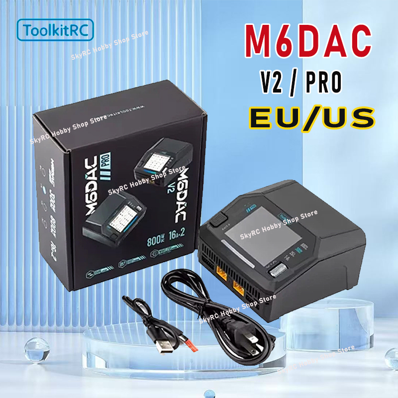 شاحن ذكي ثنائي القناة ToolkitR - مراجعة Toolkitrc M6Dac Smart Charger وسعره
