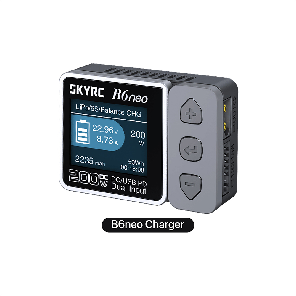 SkyRC B6 neo شاحن ذكي تيار مست - مراجعة Skyrc B6 Neo Smart Charger وسعره