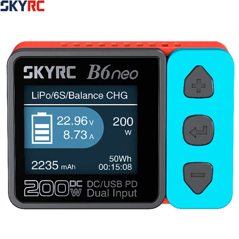 SkyRC B6 Neo شاحن ذكي 200 واط  - مراجعة Skyrc B6 Neo Smart Charger وسعره