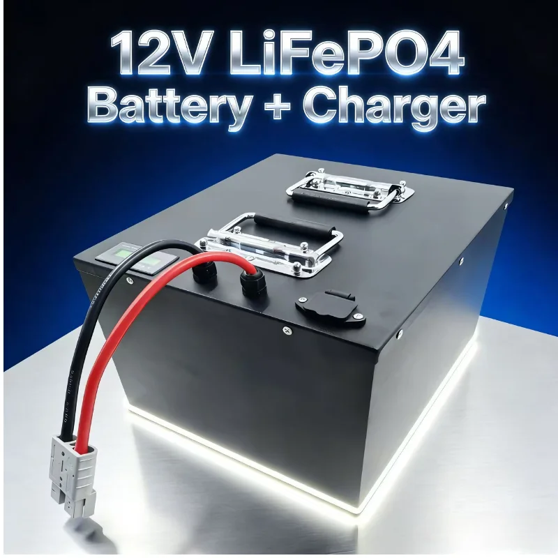 12 فولت/24 فولت/48 فولت LiFePO - مراجعة Lifepo4 12V 100Ah Bms Bluetooth وسعره