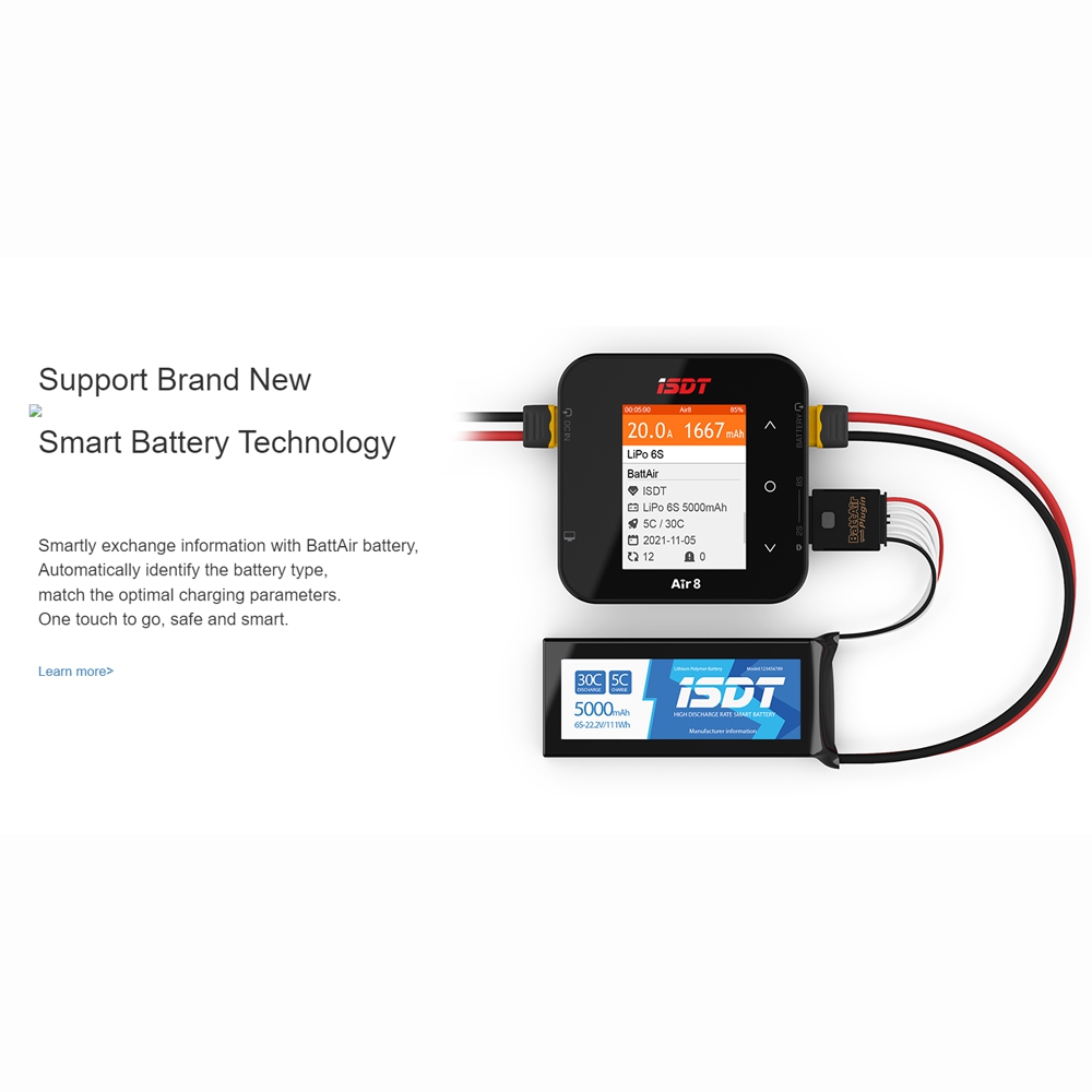 جديد ISDT Air8 يبو شاحن بطارية - مراجعة Isdt Air8 8S Lipo Charger وسعره