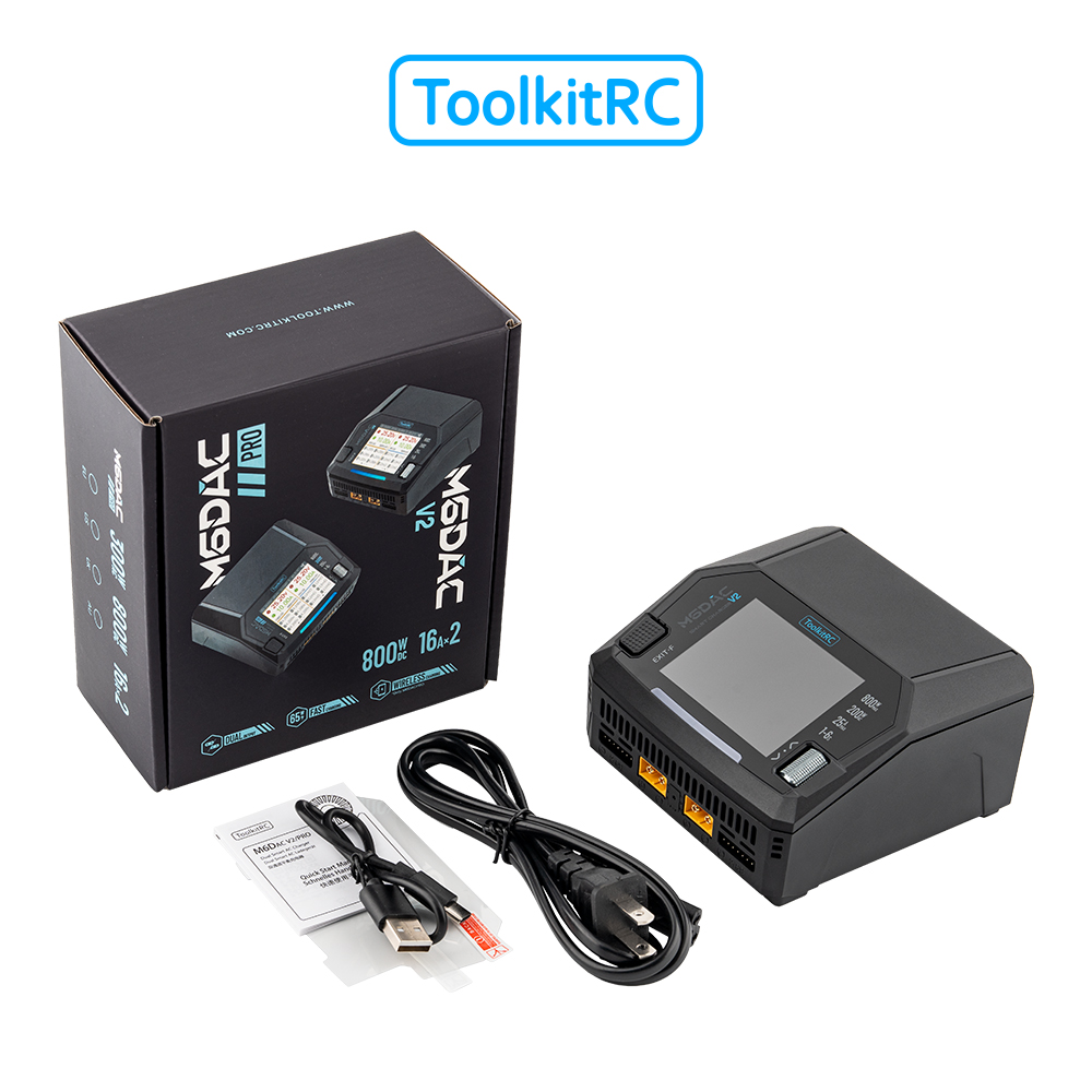 ToolkitRC M6DAC V2 M6DAC Pro ث - مراجعة Toolkitrc M6Dac Smart Charger وسعره