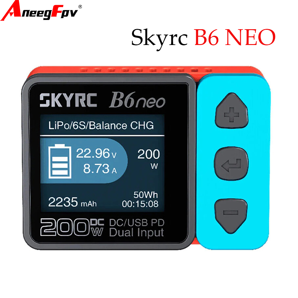 شاحن ذكي SkyRC B6 NEO بقدرة 20 - مراجعة Skyrc B6 Neo Smart Charger وسعره