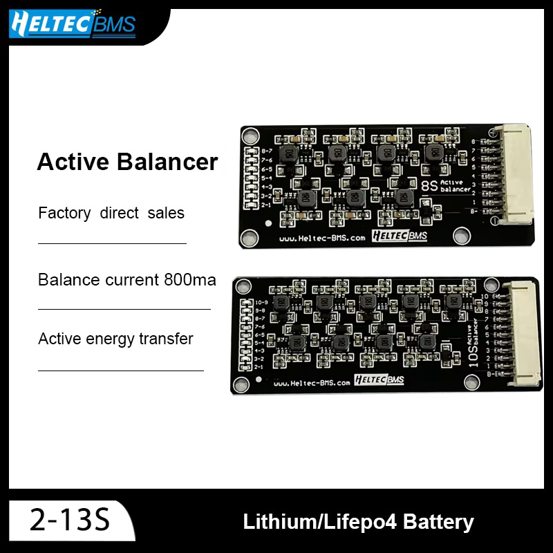 لوحة موازنة نشطة 0.8 أمبير لنق - مراجعة 12S Lipo Battery Balancing Board وسعره