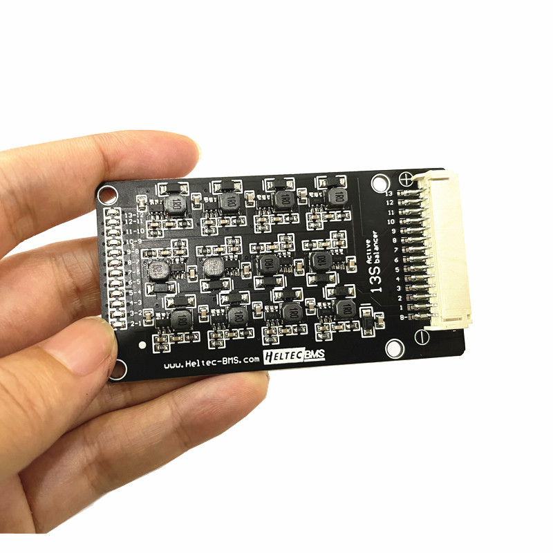 لوحة موازنة نشطة 0.8 أمبير لنق - مراجعة 12S Lipo Battery Balancing Board وسعره