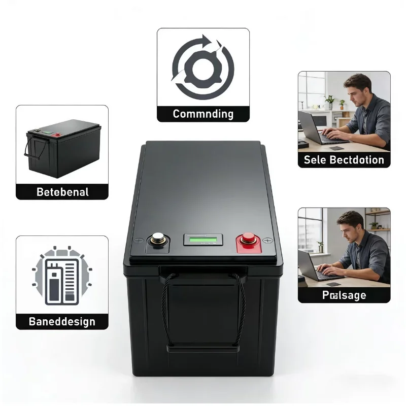 بطارية ليثيوم مع نظام إدارة ال - مراجعة Lifepo4 12V 100Ah Bms Bluetooth وسعره