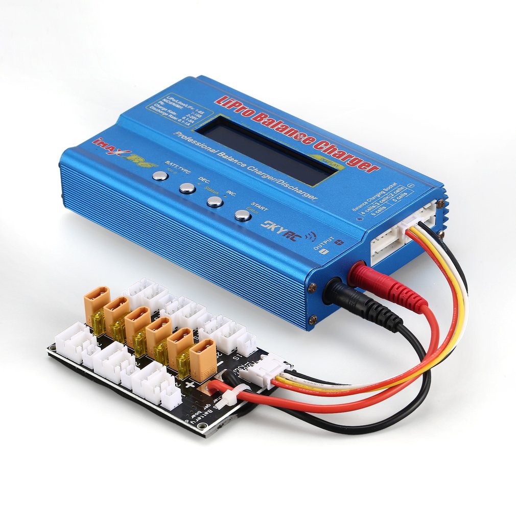 متعدد 2S-6S يبو موازية لوحة مت - مراجعة 12S Lipo Battery Balancing Board وسعره