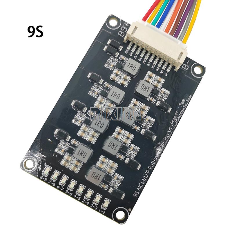 لوحة موازن نشطة BMS 8S 9S 10S  - مراجعة 12S Lipo Battery Balancing Board وسعره
