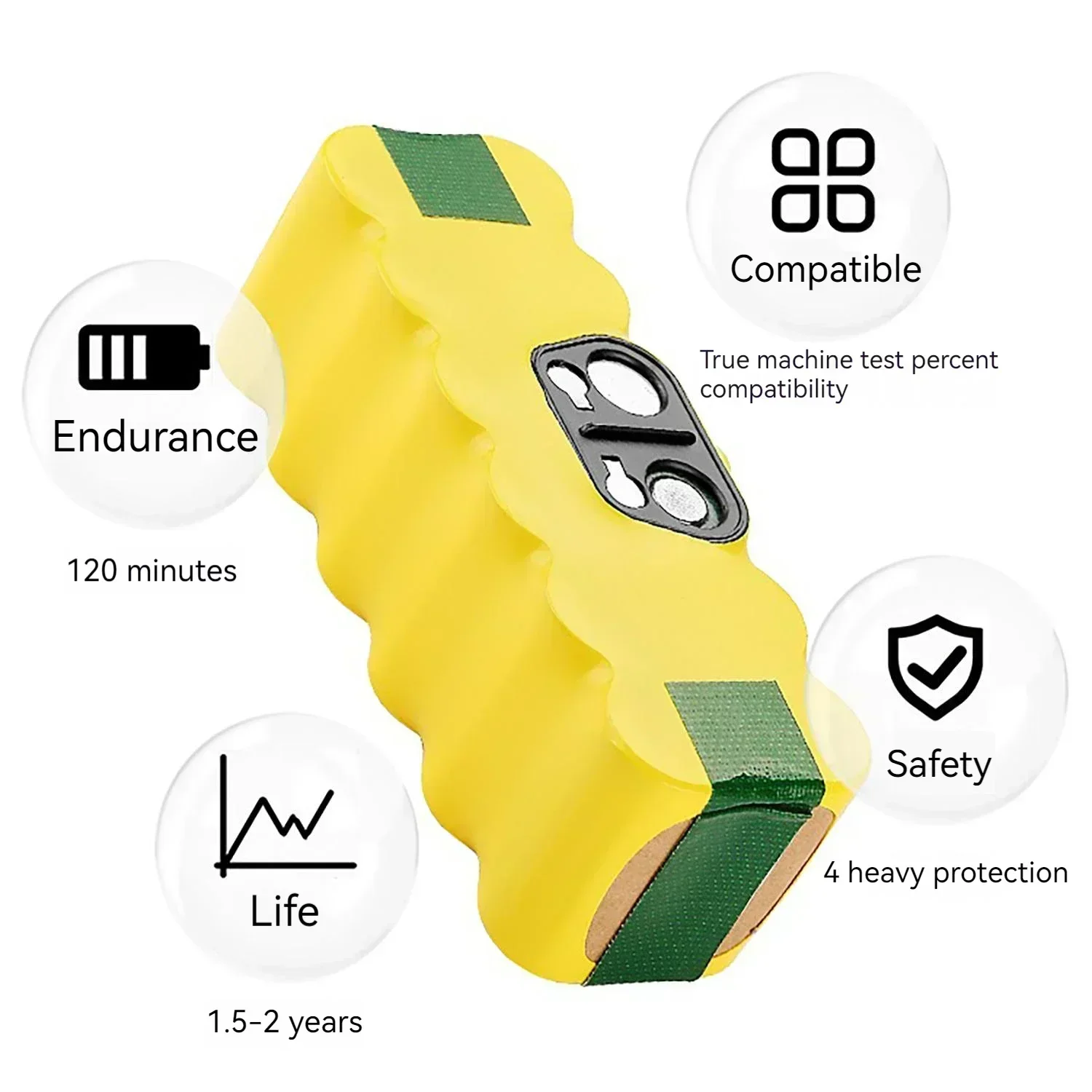 14.4 فولت 5000 مللي أمبير جهاز - مراجعة 4S Lipo Battery 14.8V 6000Mah وسعره