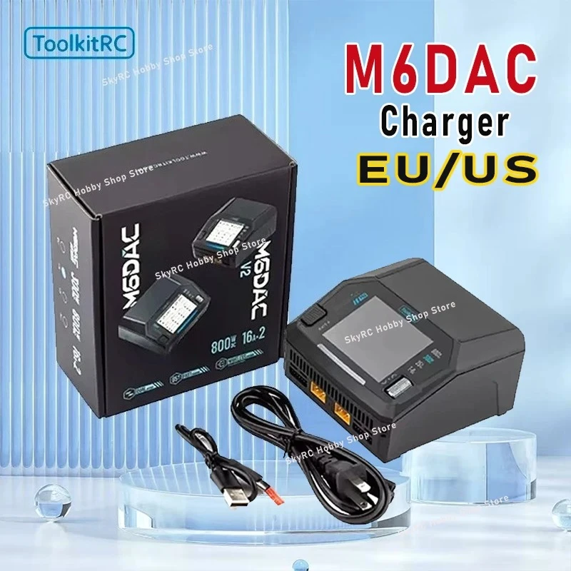 ToolkitRC M6DAC V2 ثنائي القنا - مراجعة Toolkitrc M6Dac Smart Charger وسعره