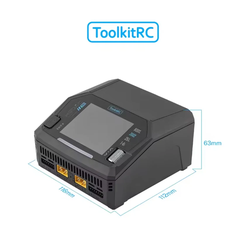 ToolkitRC M6DAC V2 ثنائي القنا - مراجعة Toolkitrc M6Dac Smart Charger وسعره