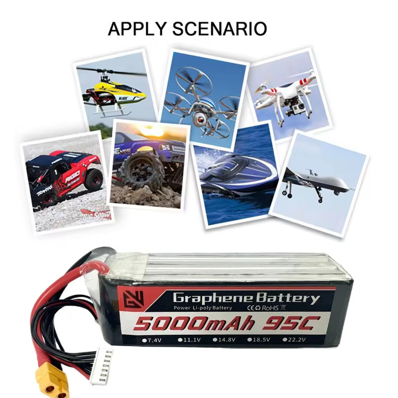 بطارية ليبو 6S 5000mAh XT60 XT - مراجعة 6S Lipo Battery 22.2V 5000Mah وسعره