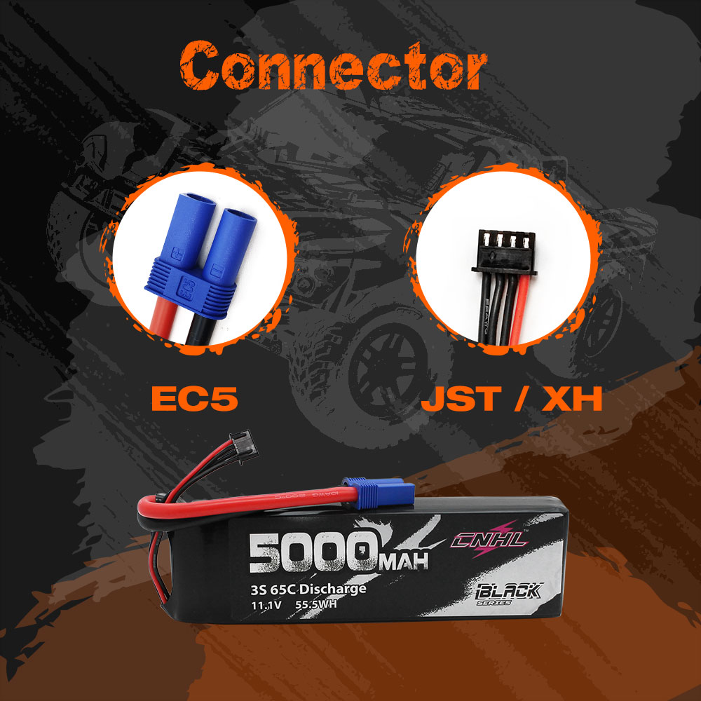 بطارية cnhl-liلسيارة بتحكم عن  - مراجعة 6S Lipo Battery 22.2V 5000Mah وسعره
