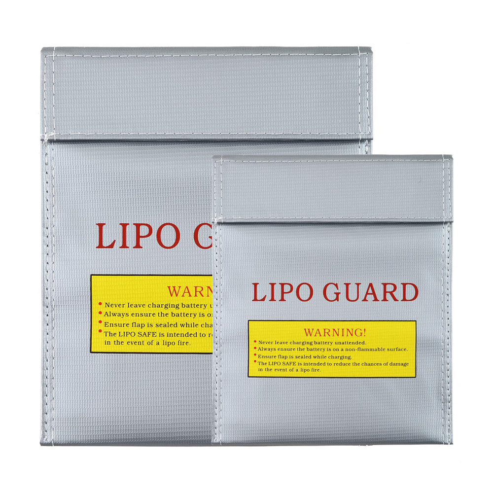 كيس حماية للبطاريات مقاس 18×23 - مراجعة Lipo Battery Fireproof Safety Charge Box وسعره